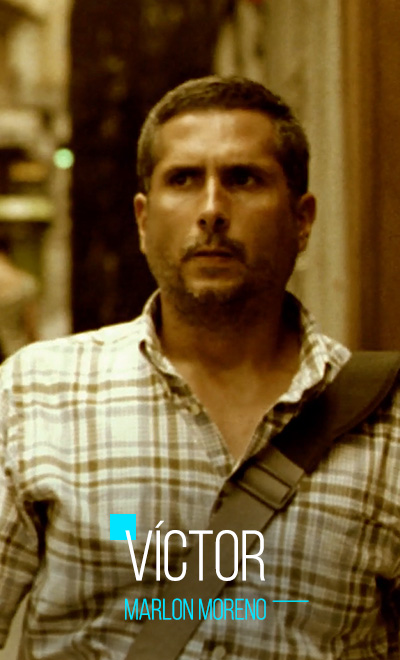 Póster personaje Víctor Peñaranda