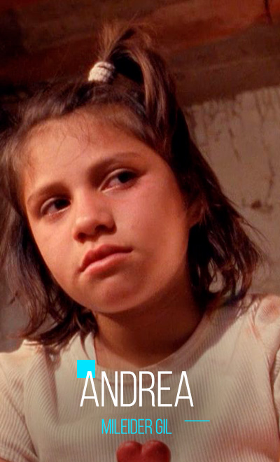 Mileider Gil es Andrea en La vendedora de rosas