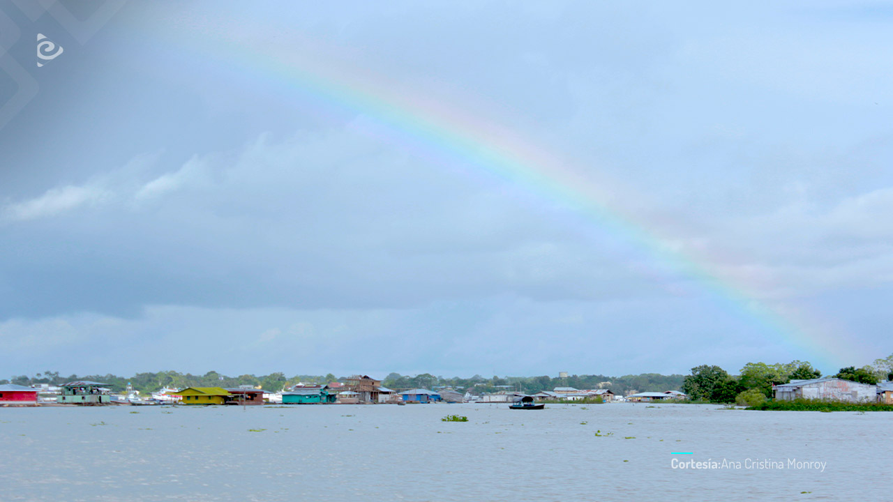 Arcoiris en el Amazonas.