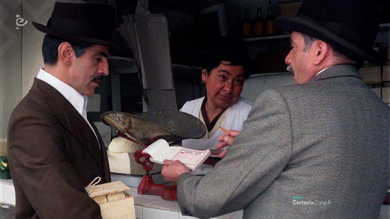 Dos rivales en la plaza de mercado.