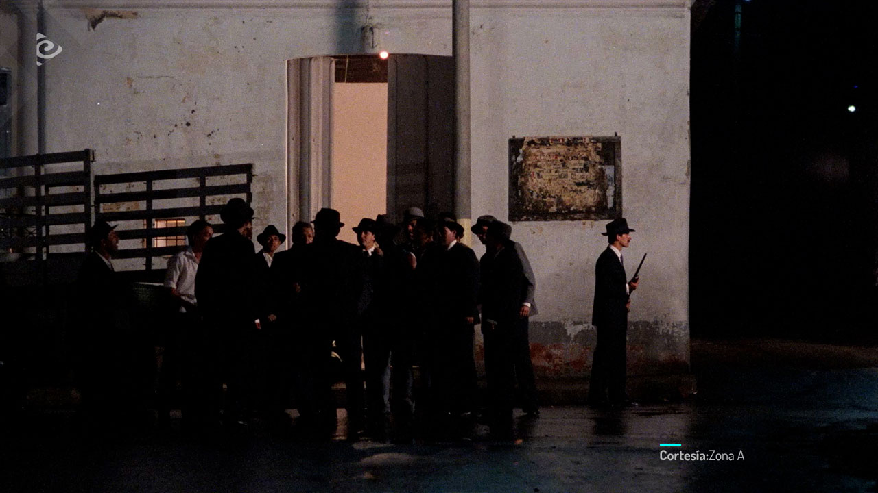 Los "pájaros" en acción.