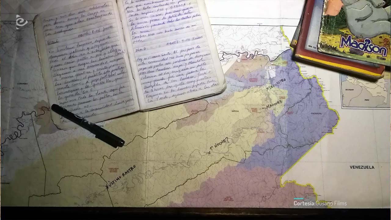 El diario, palabras que revelan el pasado.