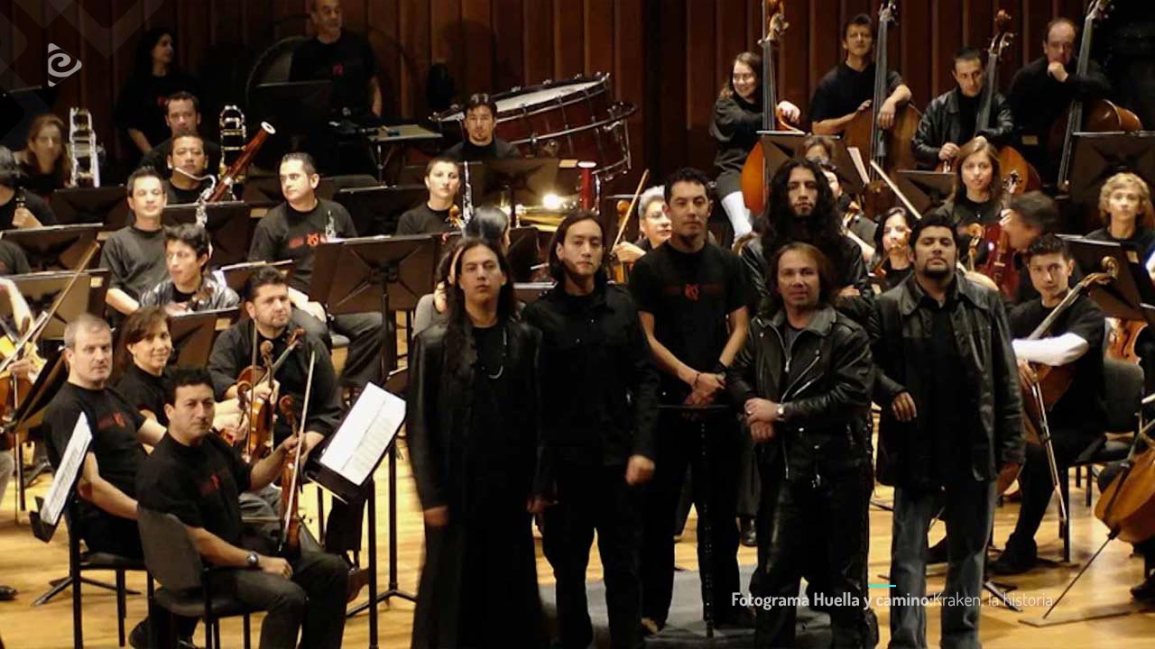 Kraken en un concierto acústico con la Filarmónica.