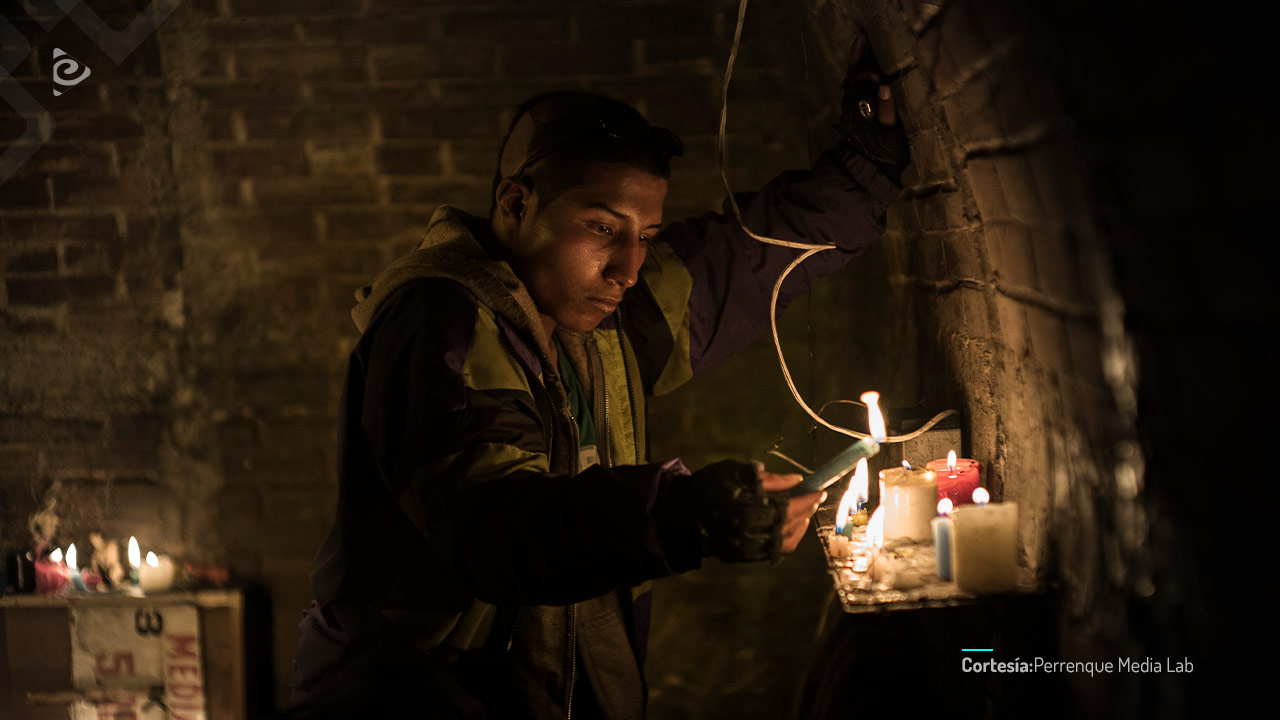 Un hogar bajo las alcantarillas capitalinas.