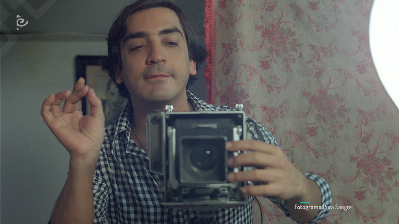 Preparando todo para la fotografía.