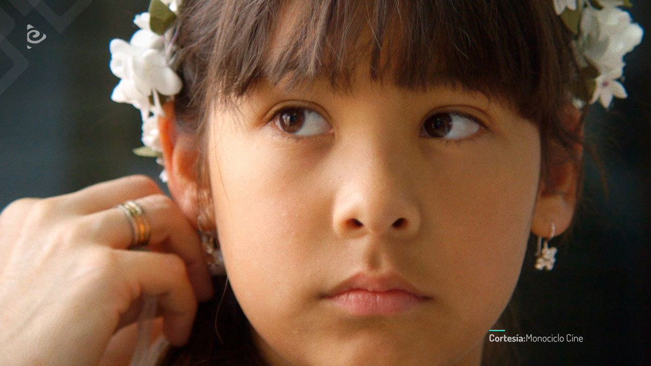 Antes de la primera comunión. 