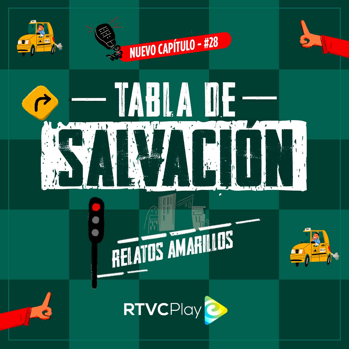 Escucha ahora Tabla de Salvación, capítulo 28 del pódcast original de la plataforma de streaming RTVCPlay, Relatos Amarillos