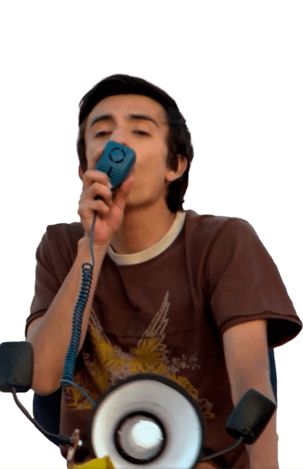 Francisco Bolívar interpreta a Ronald en Silencio en el paraíso, largometraje colombiana de Colbert García