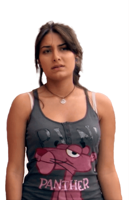 Linda Baldrich interpreta a Linda Baldrich en Silencio en el paraíso, largometraje colombiana de Colbert García