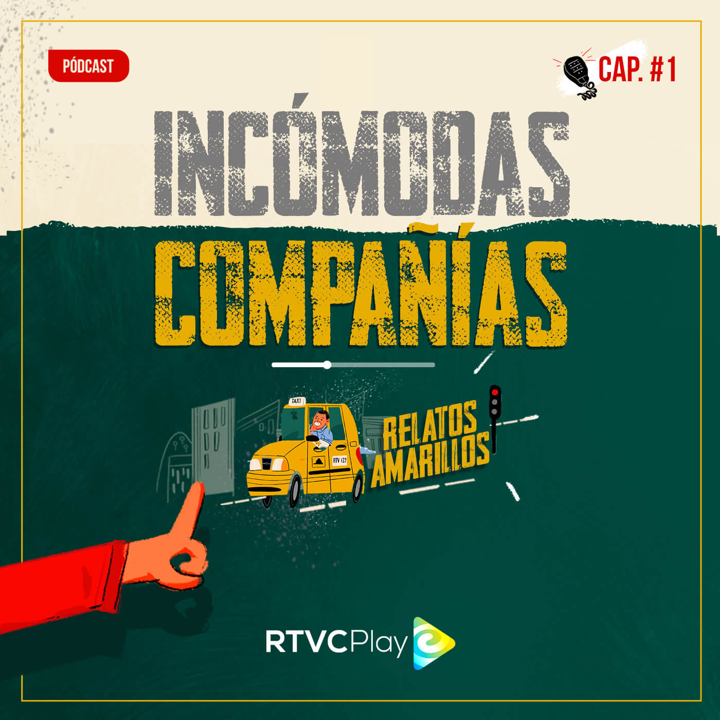 Escucha ahora Incómodas compañías, capítulo 1 del pódcast original de la plataforma de streaming RTVCPlay, Relatos Amarillos
