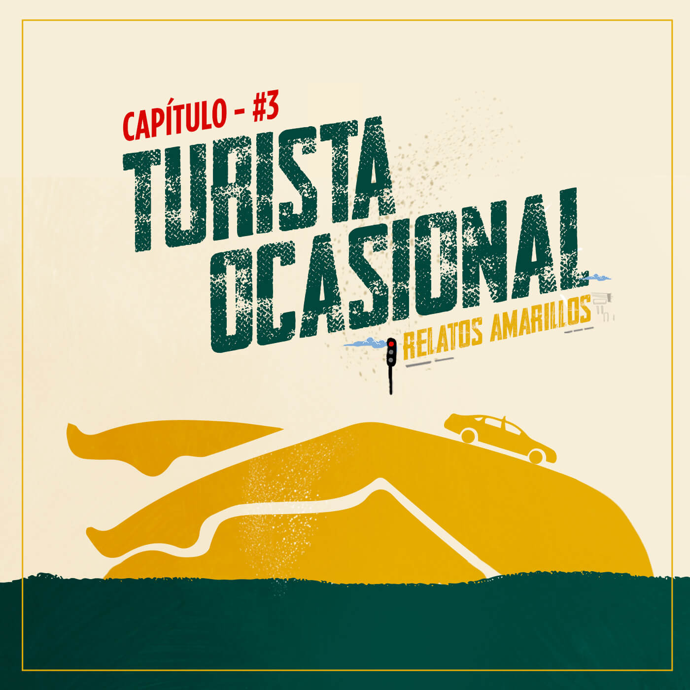 Escucha ahora Turista ocasional, capítulo 3 del pódcast original de la plataforma de streaming RTVCPlay, Relatos Amarillos