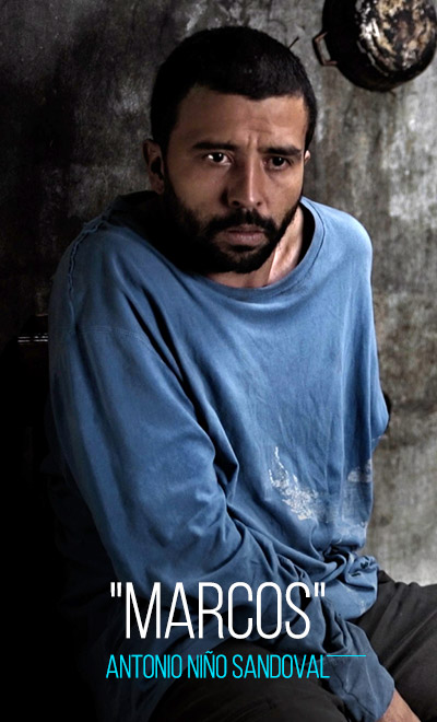 Antonio Niño Sandoval interpreta a Marcos en Frío en la montaña, largometraje colombiana de Edison Gómez Amaya