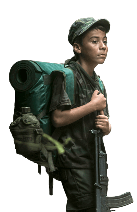 Erick Ruiz personifica a Yuldor en la película colombiana Alias María