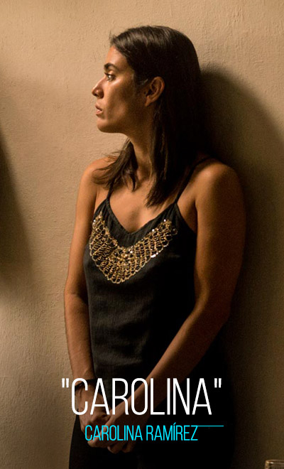 Carolina Ramírez interpreta a Carolina en Niña Errante, largometraje colombiano de Rubén Mendoza