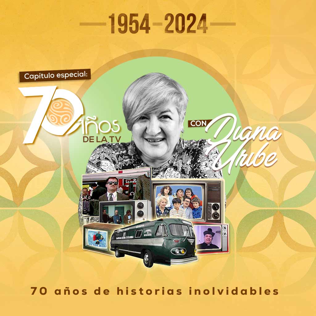 Escucha ahora el especial de Diana Uribe sobre los 70 años de la televisión colombiana