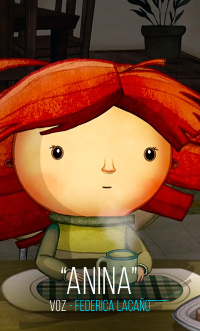 Federica Lacaño interpreta a Anina en Anina, largometraje colombo-uruguayo de Alfredo Soderguit