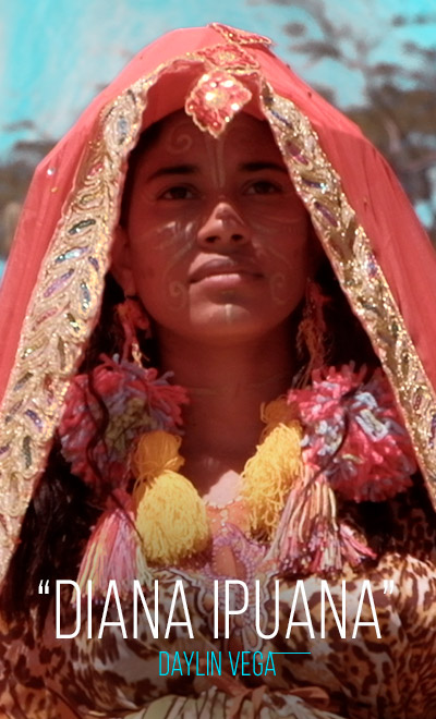 Daylin Vega interpreta a Diana Ipuana en La Frontera, largometraje colombiano de David David