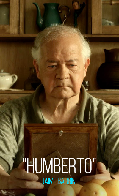 Jaime Barbini interpreta a Margarita en Humberto, largometraje colombiano de Iván Wild