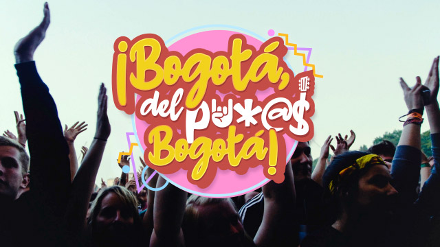 Cover póster para audio Bogotá, del putas Bogotá