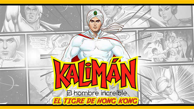 Ilustraciones de Kalimán, el hombre increíble