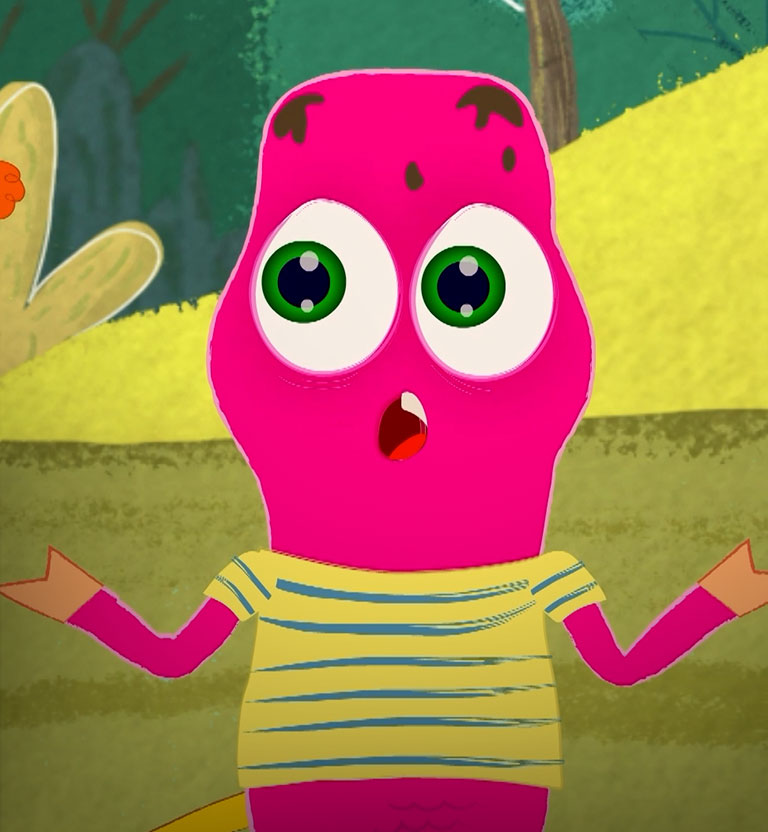 León el camaleón, serie infantil de Señal Colombia disponible ahora en RTVCPlay