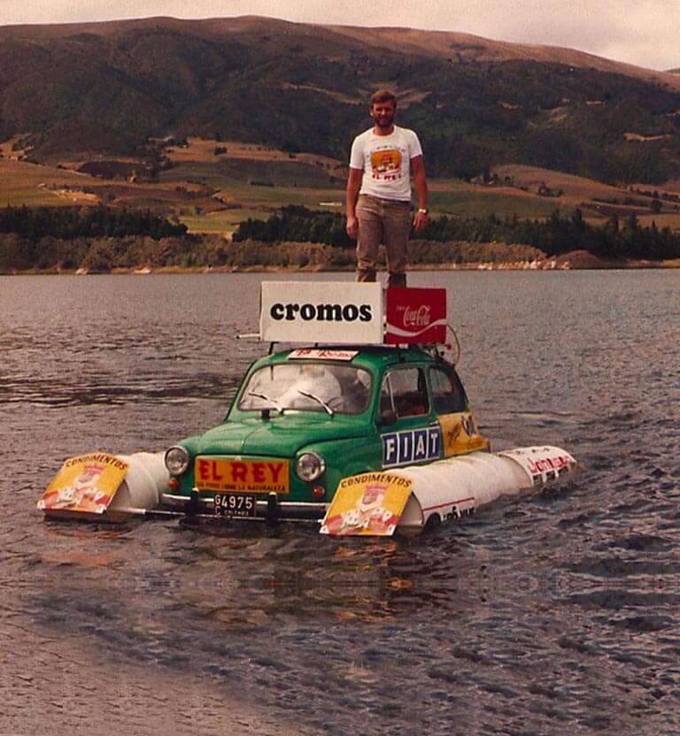El viaje en moto de Giorgio Lorenzini por América del Sur. Míralo por la plataforma de streaming www.rtvcplay.co