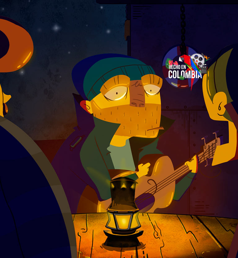 Disfruta ahora el cortometraje animado A mar, dirigido por Juan David León y Danilo Sánchez Burbano, en RTVCPlay