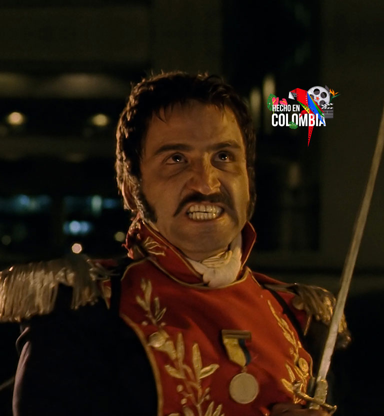 Robinson Díaz y Amparo Grisales protagonizan Bolívar soy yo, película colombiana de 2002, dirigida por Jorge Alí Triana 