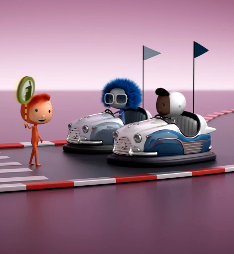 La gran pregunta, serie infantil, disponible en RTVCPlay