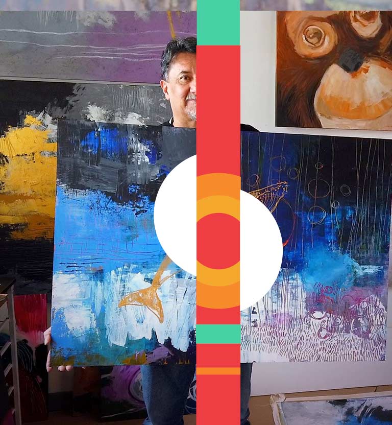 Tríptico, una serie documental para conectar con la nueva generación de artistas plásticos colombianos. Mírala ahora en RTVCPlay