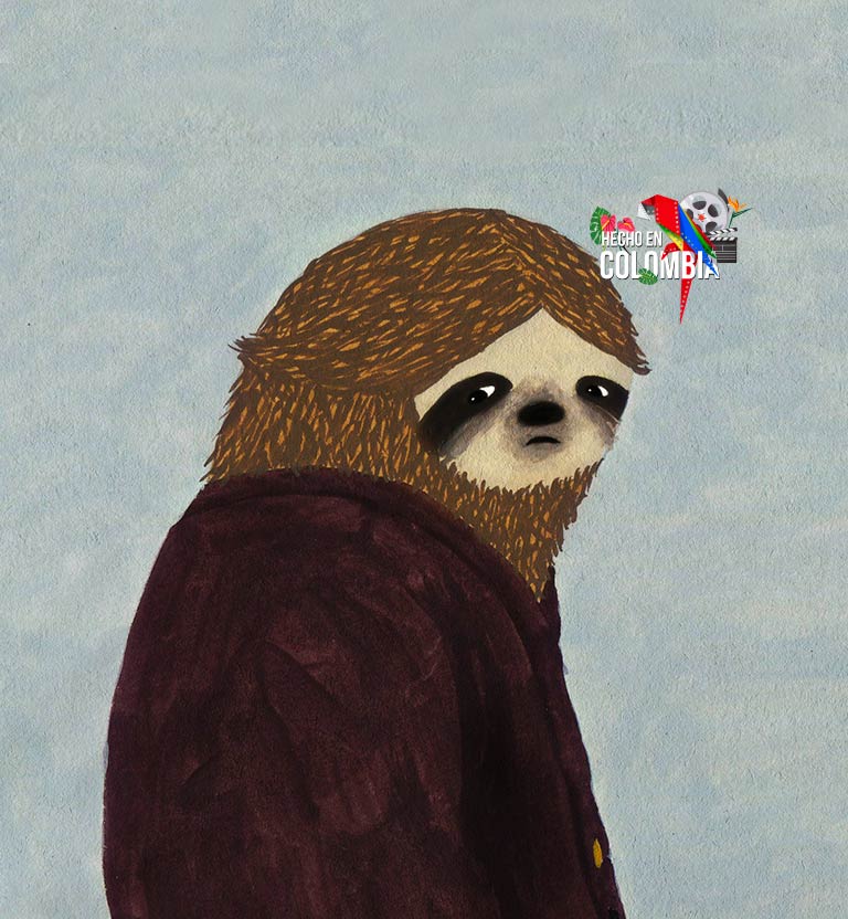 El perfil de uno de los protagonistas de Todo es culpa de la sal, cortometraje animado dirigido por María Cristina Pérez