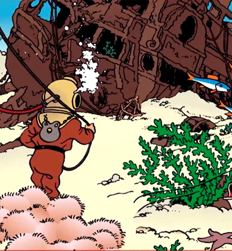 Mira ahora Tintín y el misterio de la momia Rascar Capac, cortometraje dirigido por Frédéric Cordier, en la plataforma de streaming RTVCPlay