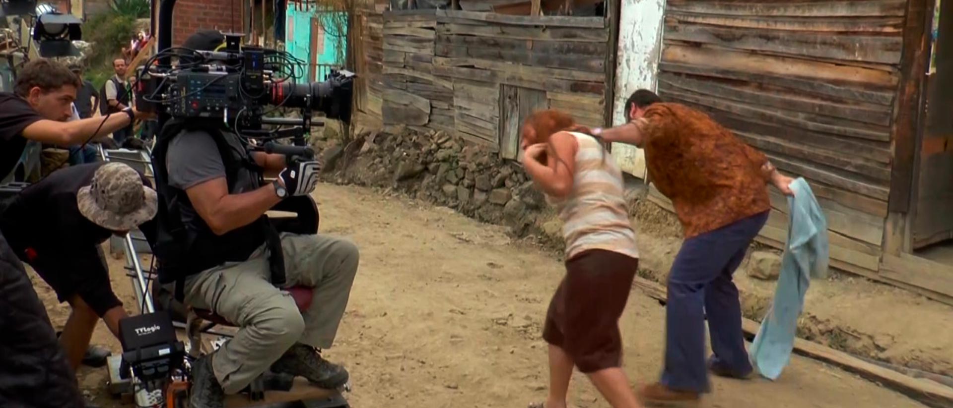 Grabación de una película - Buscando al animal