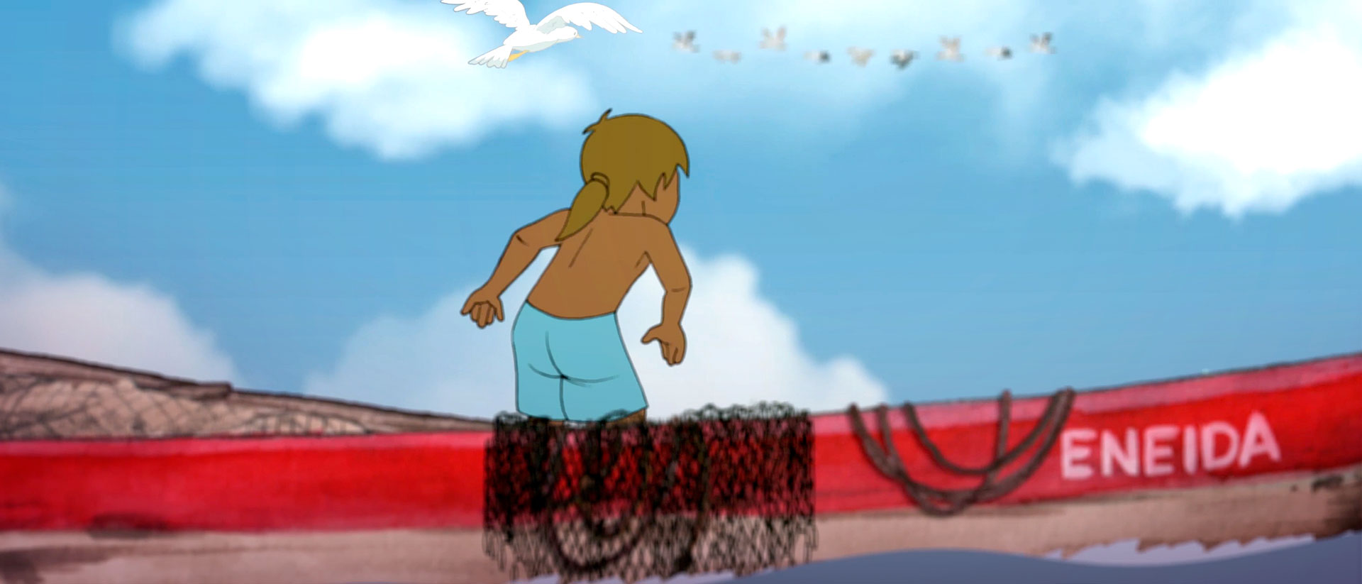 Mira ahora el cortometraje animado Cayiyo, el niño pescador, en la plataforma de streaming de los colombianos: RTVCPlay