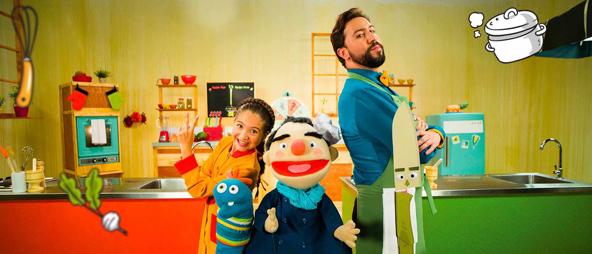 Serie para niños Josefina en la Cocina Super Megachef