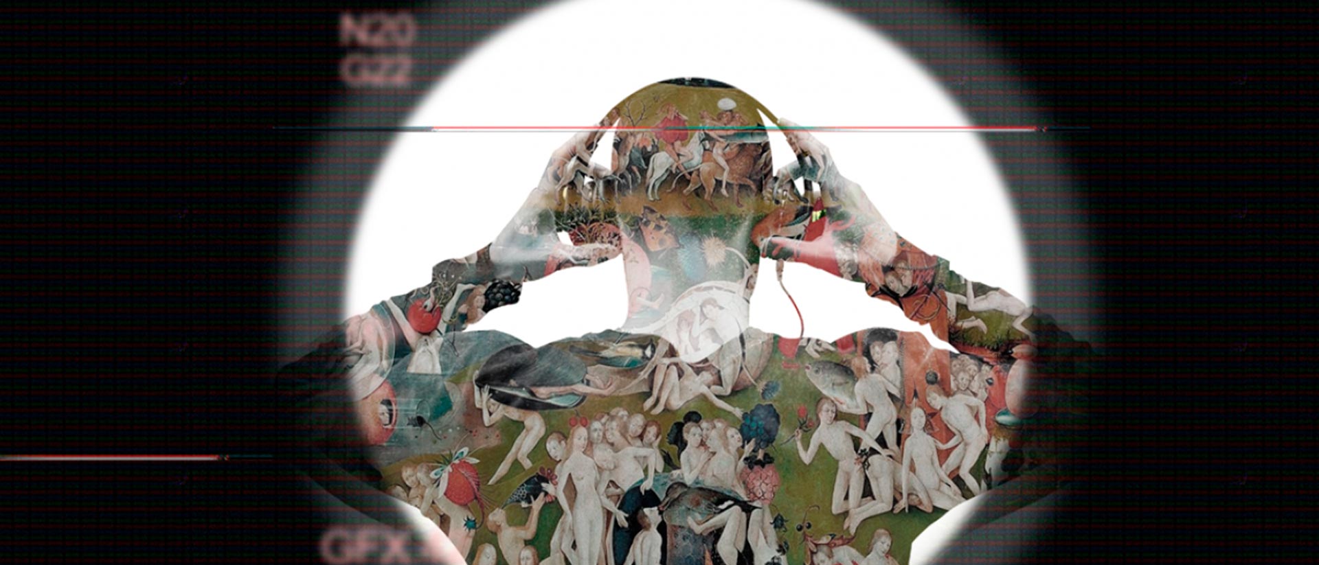 Póster podcast El jardín de las delicias