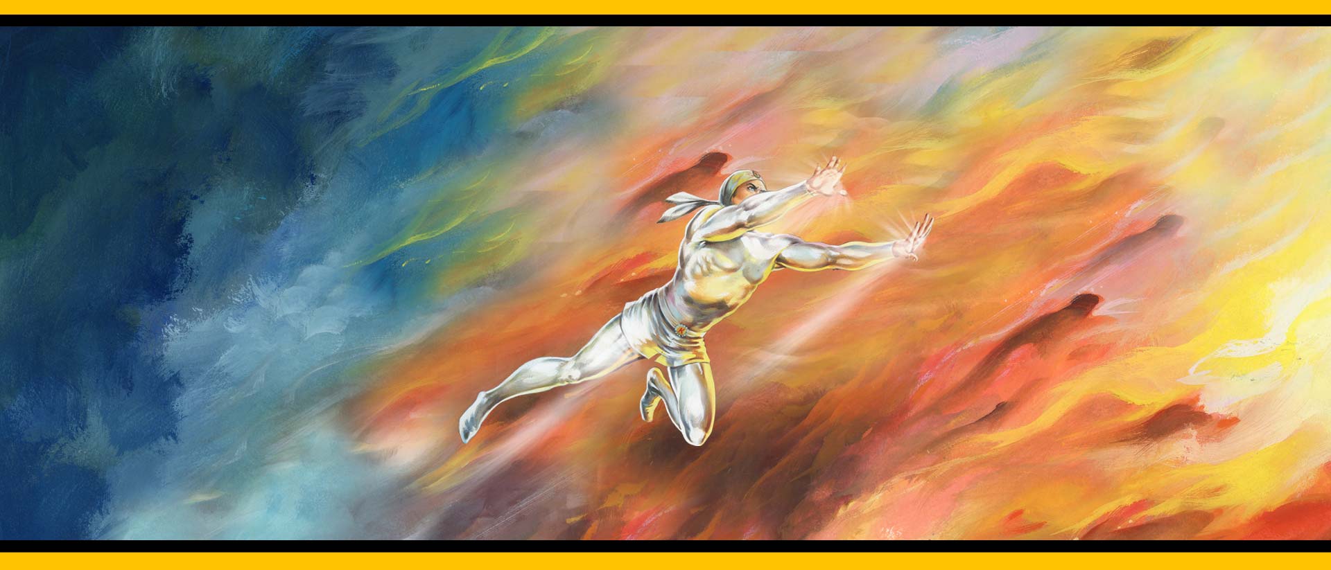 Ilustración de Kalimán, el hombre increíble