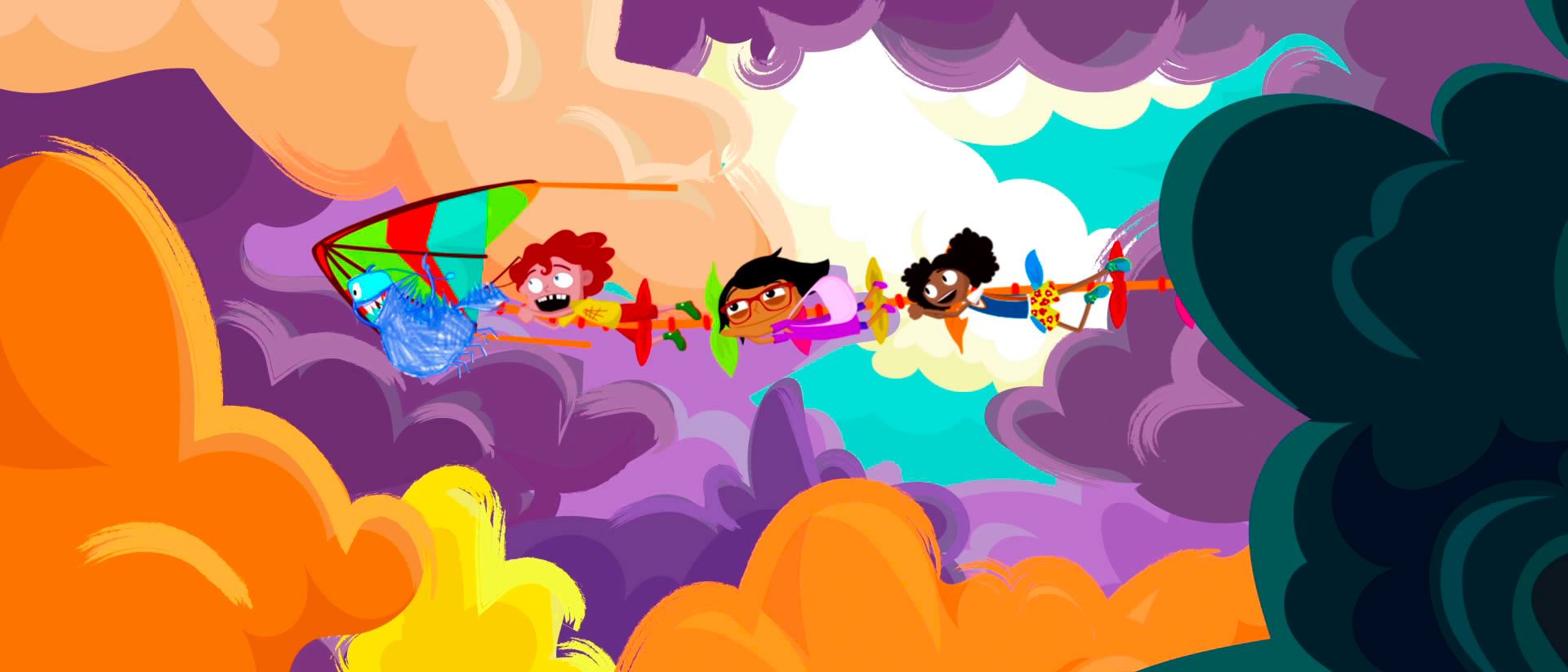 Serie infantil de Señal Colombia: Mostros Afechantes 