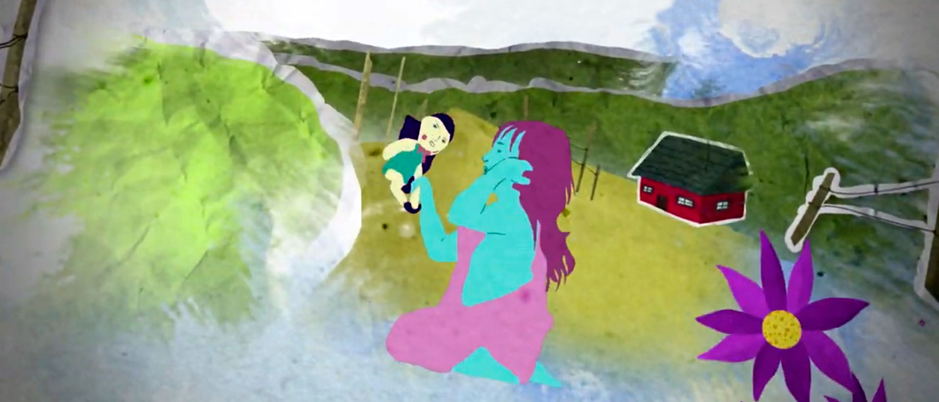 Mira ahora la serie animada documental Las niñas de la guerra en la plataforma de streaming de los colombianos: RTVCPlay