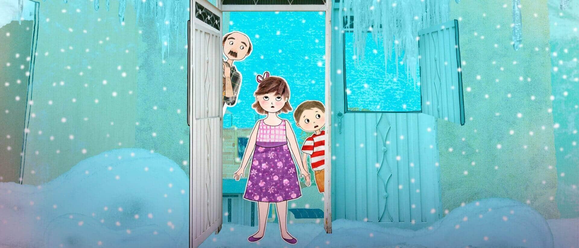 Tomás, Alba y Édison