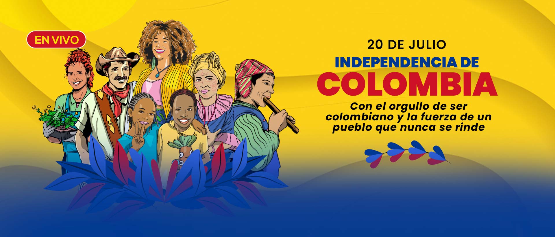 En vivo: 20 de julio, Independencia de Colombia