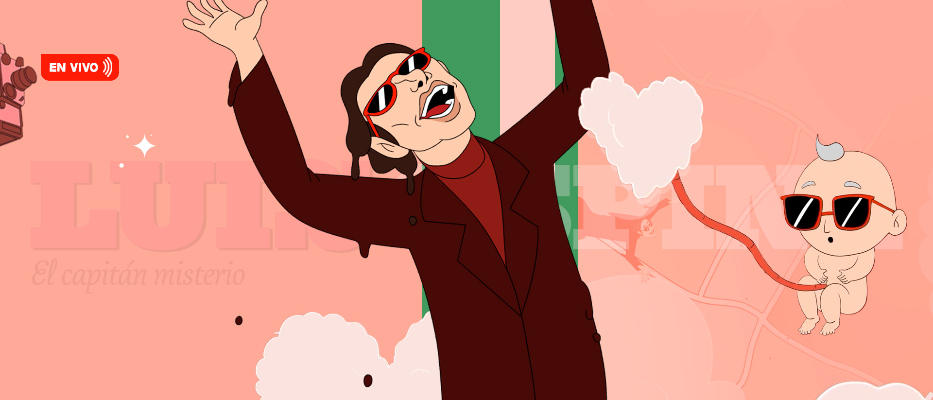 Luis Ospina, uno de los cineastas más importantes de Colombia, en Érase una voz. Disponible ahora en la plataforma de streaming RTVCPlay