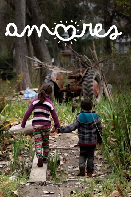 Póster oficial de Amores, serie infatil disponible en RTVCPlay