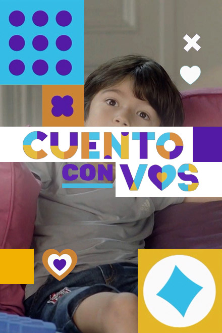 Póster de Cuento con vos, serie infantil disponible en RTVCPlay