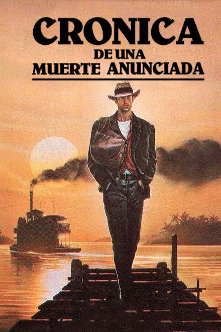 Póster Crónica de una muerte anunciada, película colombiana completa en RTVCPlay
