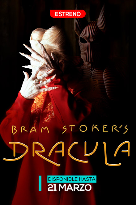 Póster Drácula de Bram Stoker, película de ficción estadounidense disponible en RTVCPlay