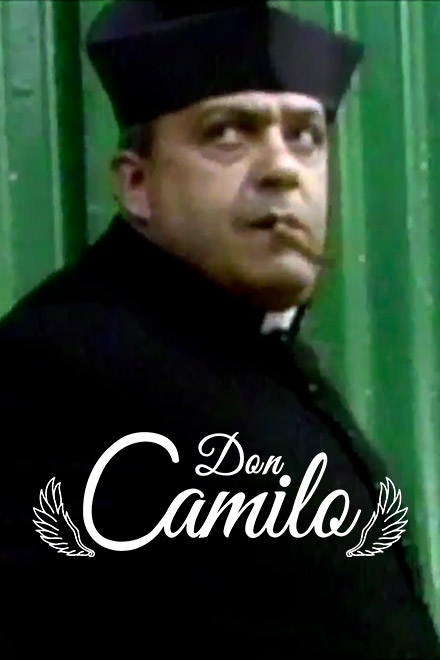 Póster oficial de la serie colombiana Don Camilo, disponible en la plataforma de streaming RTVCPlay