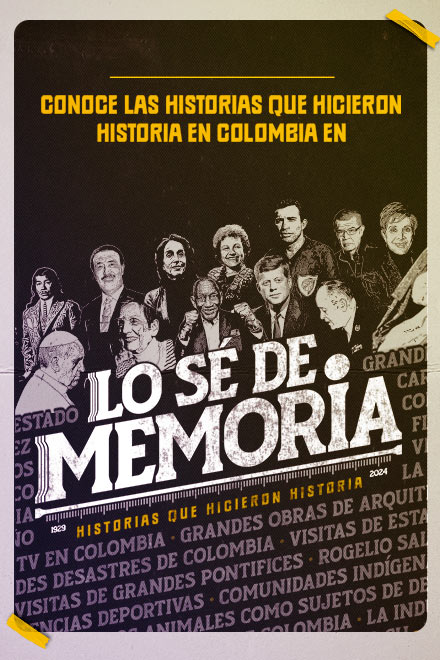 Póster de Lo sé de memoria, serie documental disponible ahora en la plataforma de streaming RTVCPlay