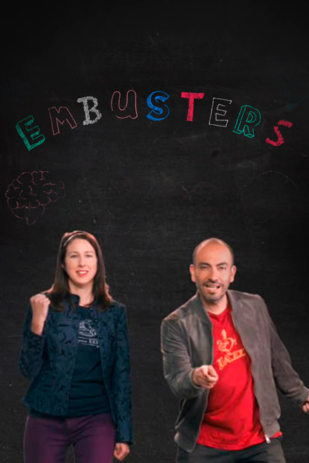  Póster oficial de Embusters, disponible en la plataforma de streaming RTVCPlay