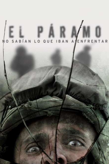 Póster oficial El páramo, película colombiana de ficción